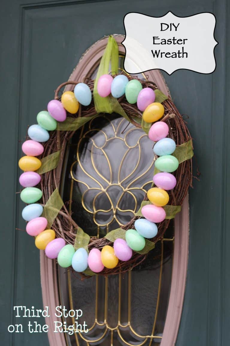 Cute Easter Wreath for Under $10!