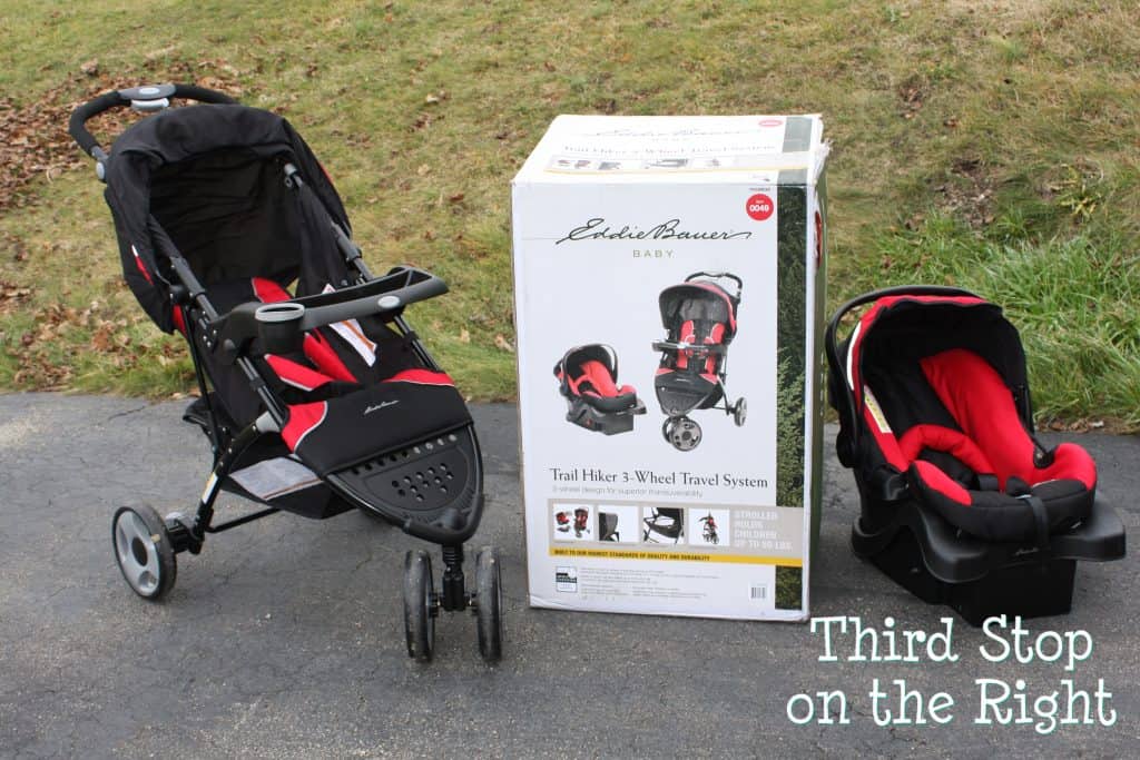 Eddie Bauer Trail Hiker 3-Wheel Travel System #Review- Third Stop on the  Right