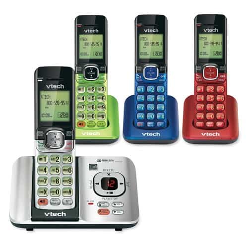 VTech Colored Phones Keep Things Festive