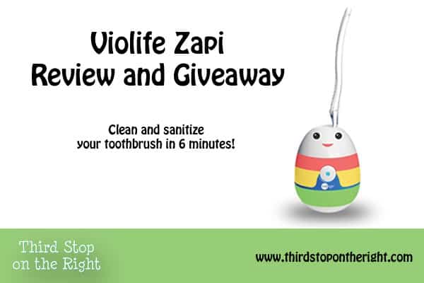 Review and Giveaway: Zapi Toothbrush Sanitizer by Violife