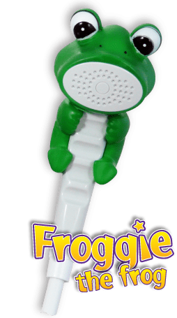 Review and Giveaway: Rubber Duckie and Friends Shower Head Makes Bathtime Fun