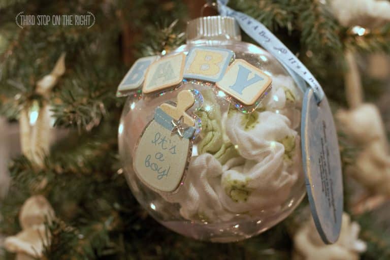 Handmade Holidays: Creating a Baby Keepsake Ornament