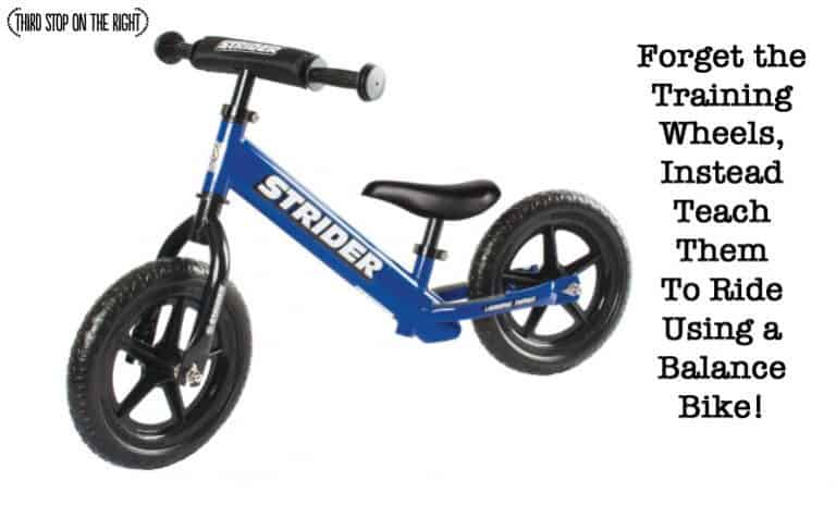 Teach Your Child To Ride Using the Strider Balance Bike (Love this!)