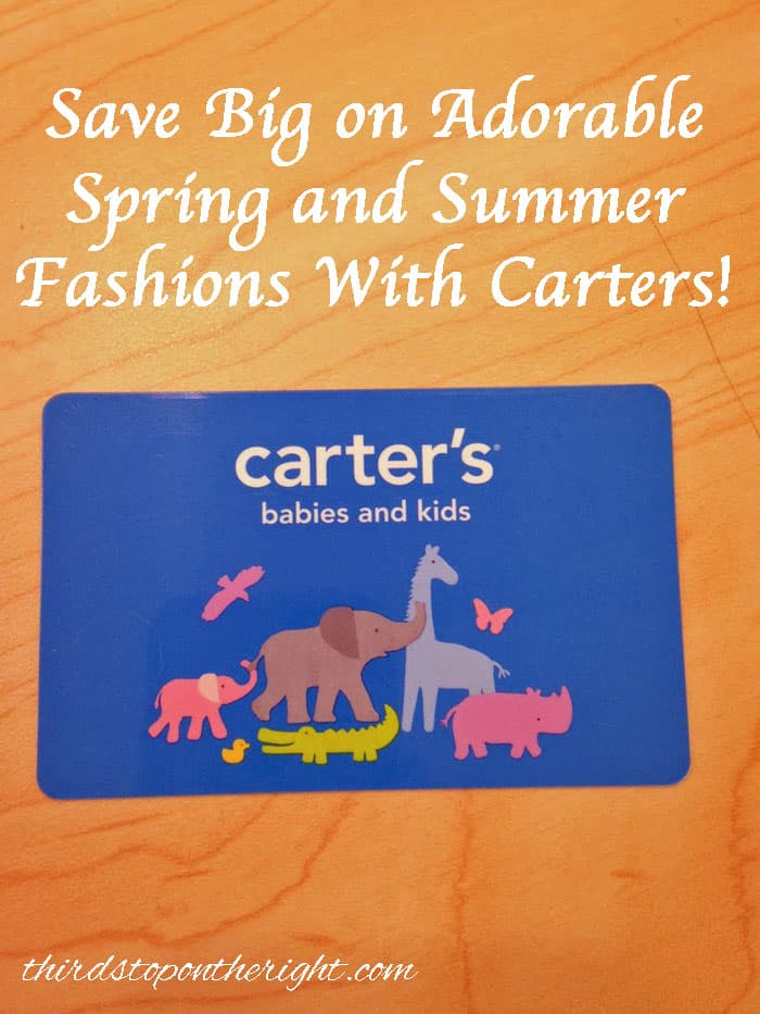 #SpringIntoCarters and Dress Your Kids In Carter’s Adorable New Styles