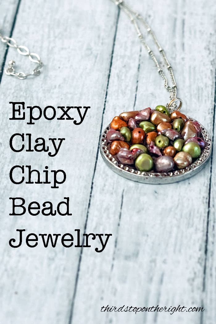 Make Your Own Epoxy Clay Chip Bead Bezel Jewelry