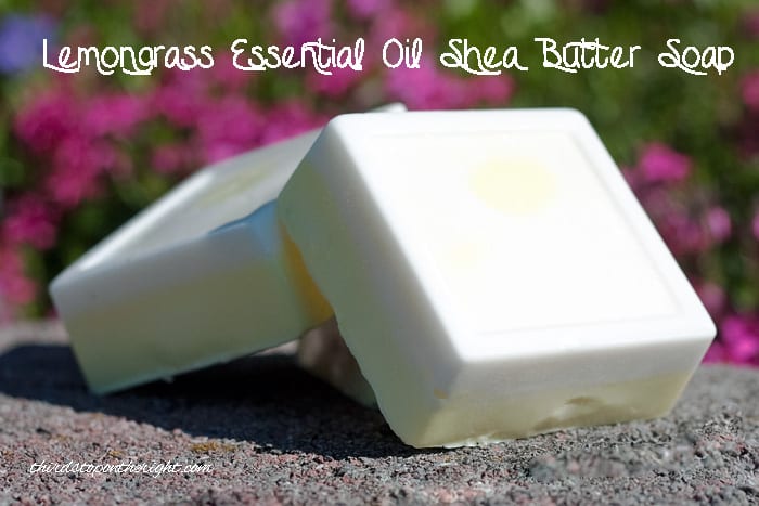 Lemongrass Essential Oil Shea Butter Soap