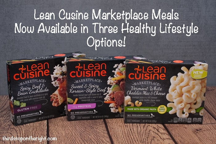 LEAN CUISINE® Marketplace Meals Available in 3 Healthy Lifestyle Options