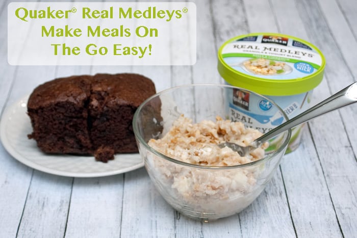 Quaker® Real Medleys® Yogurt Cups Make Meals On the Go Easy