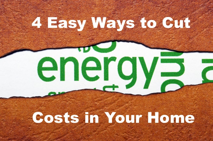 4 Ways to Cut Energy Costs In Your Home
