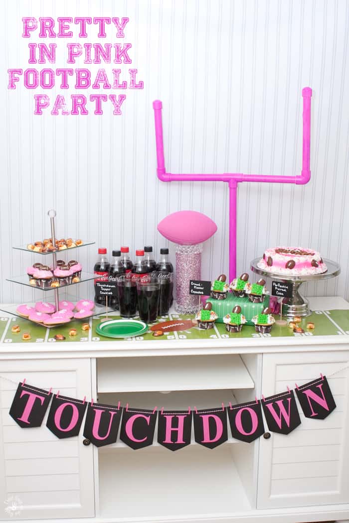 Plan the Perfect Pretty in Pink Football Party