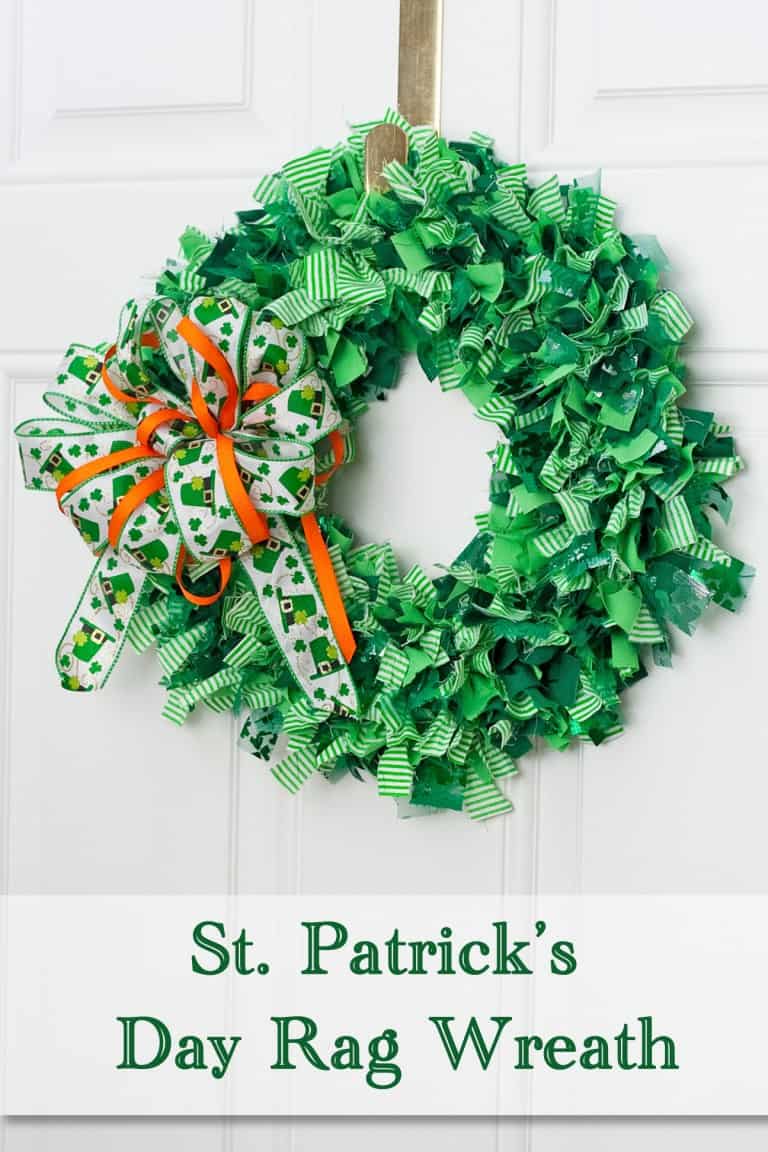 Decorate Your Home with a St. Patrick’s Day Rag Wreath