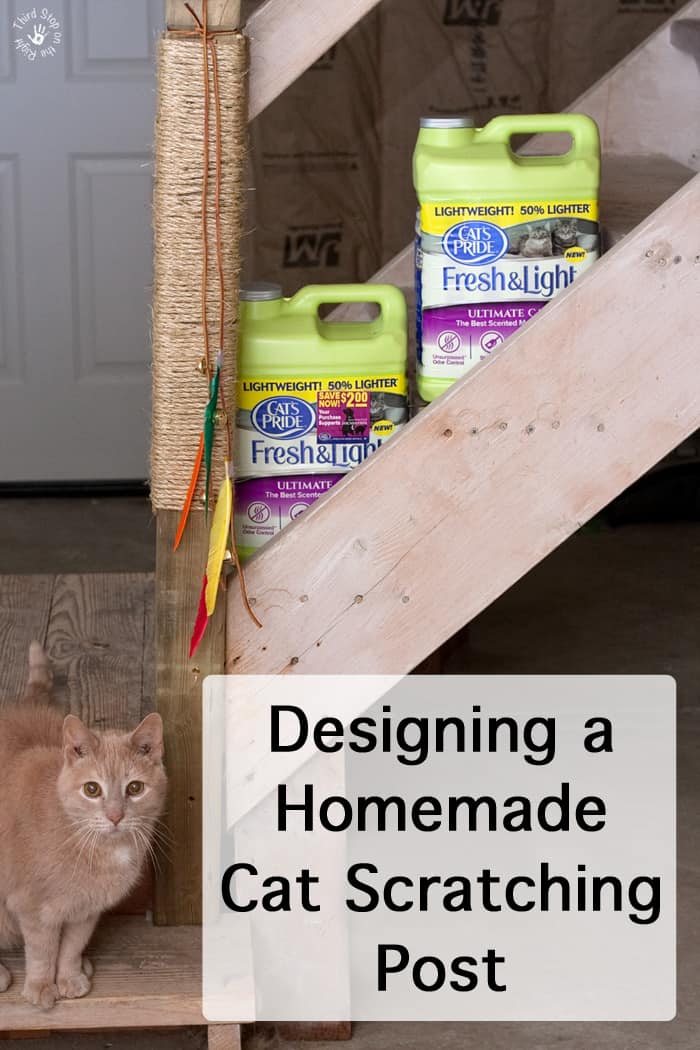 Designing a Homemade Cat Scratching Post