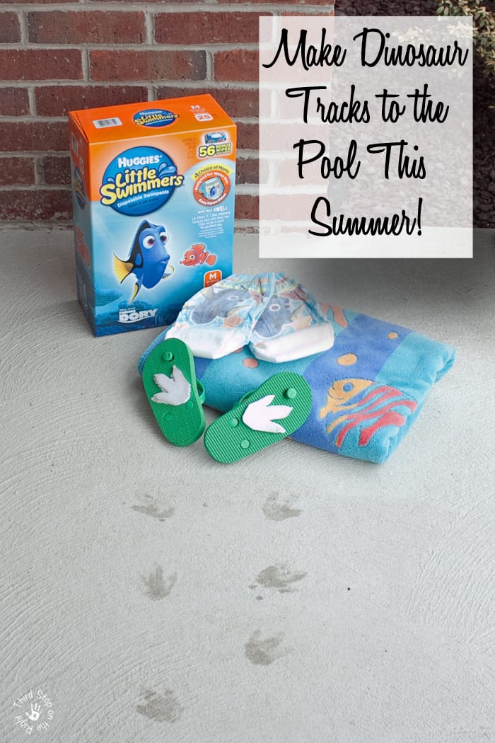 Make Dinosaur Tracks to Your Favorite Pool This Summer!