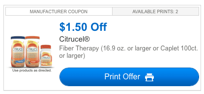 Save Money: Snag this $1.50 off Citrucel Coupon!