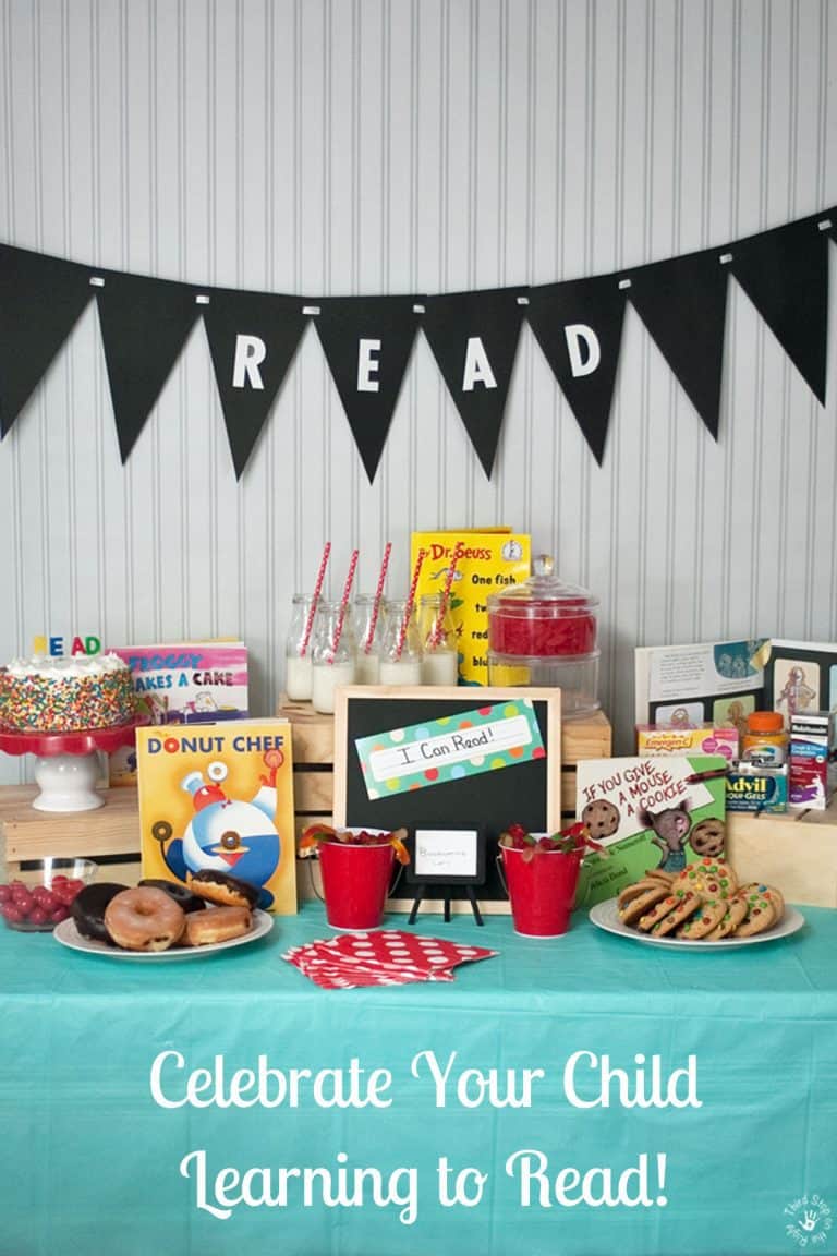 Celebrate Your Child Learning to Read With a Reading Party!