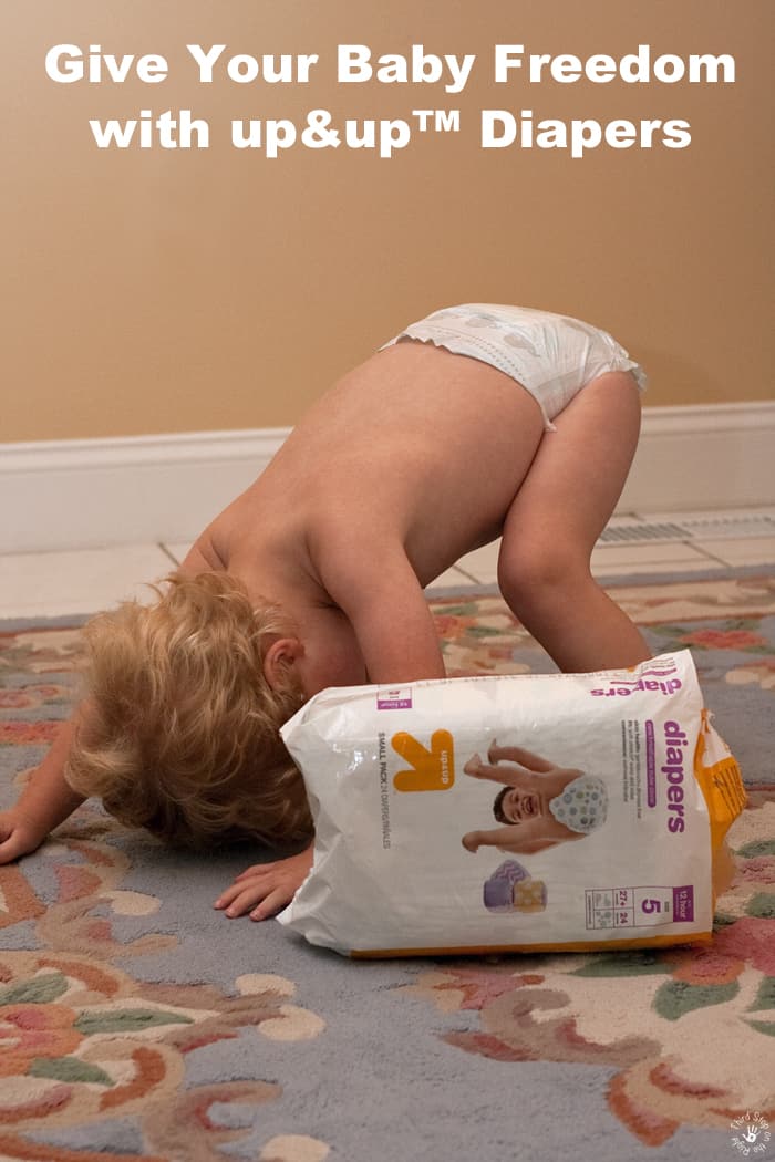 Give Your Baby Freedom with up&up™ Diapers