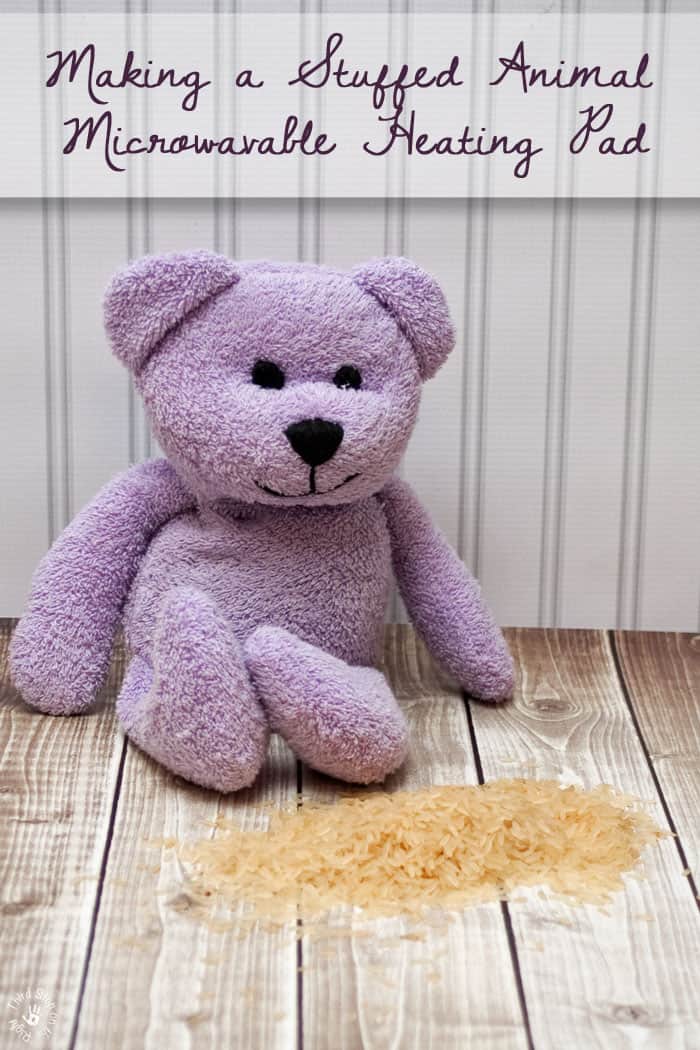 Easy Tutorial: Making a Stuffed Animal Microwavable Heating Pad