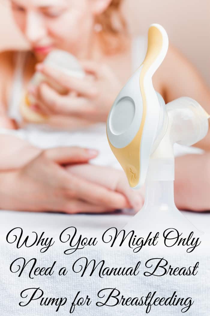 Why You Might Only Need a Manual Breast Pump
