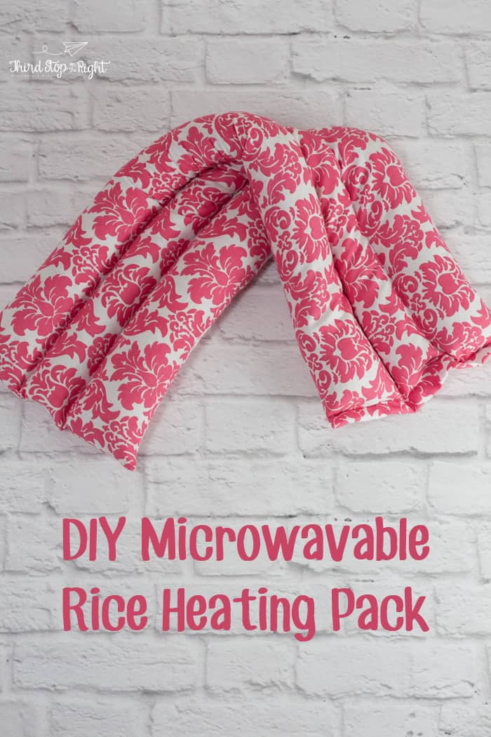 Homemade Rice Heating Pack Tutorial