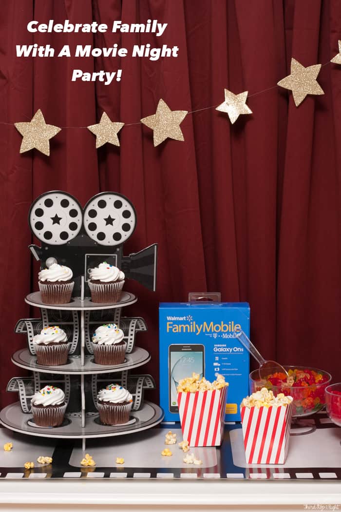 Celebrate Family With a Movie Night Party!