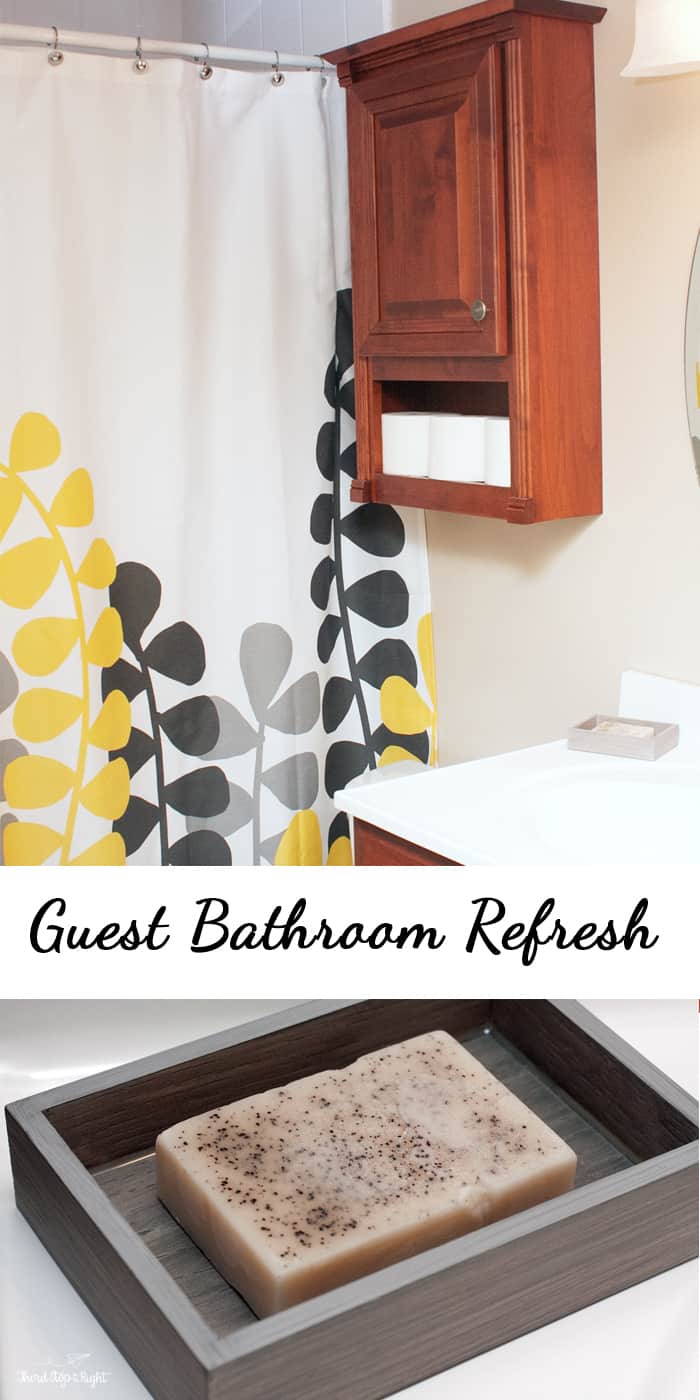 Giving My Guest Bathroom a Bathroom Refresh Makeover