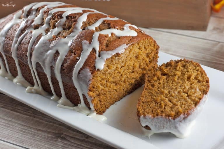 Pumpkin Bread With Cream Cheese Drizzle Icing Third Stop on the Right