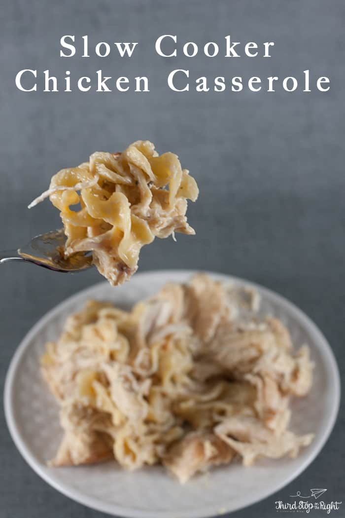 Slow Cooker Chicken Casserole