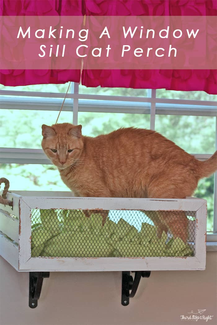 Making a Window Sill Cat Perch