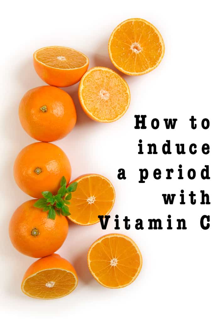 How To Induce A Period With Vitamin C