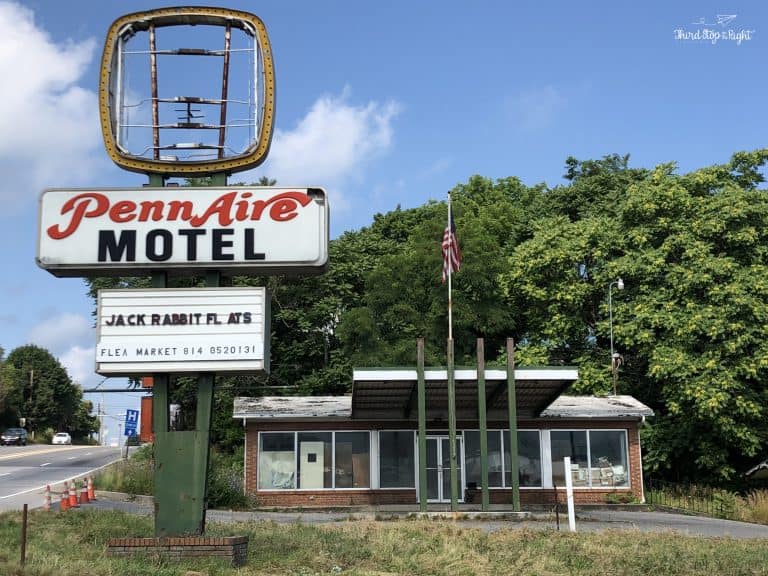 The Abandoned Penn Aire Motel in the “City of Motels”
