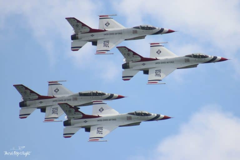 U.S. Air Force Thunderbirds at the Westmoreland County Air Show
