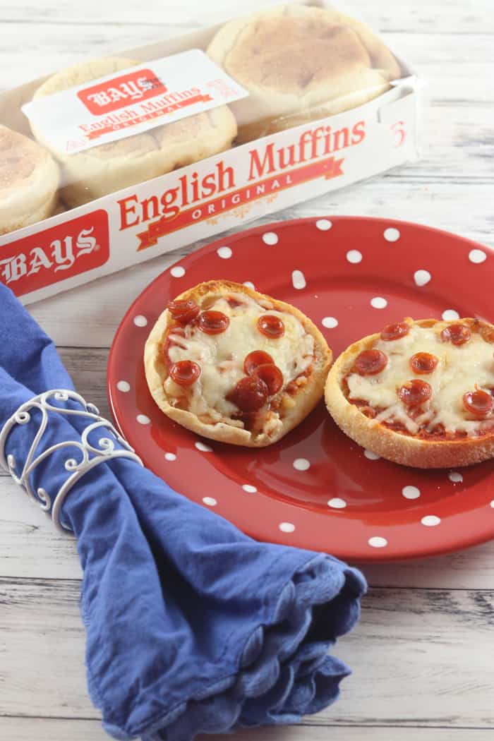 English Muffin Mini Pizzas Make a Great Anytime Snack
