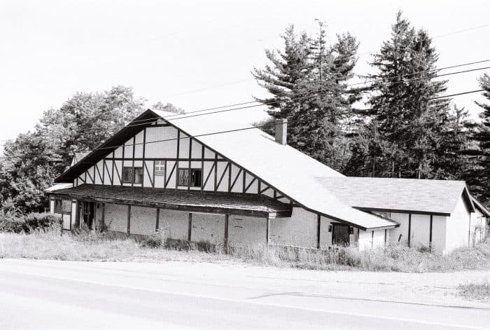 Side View of Swiss Chalet