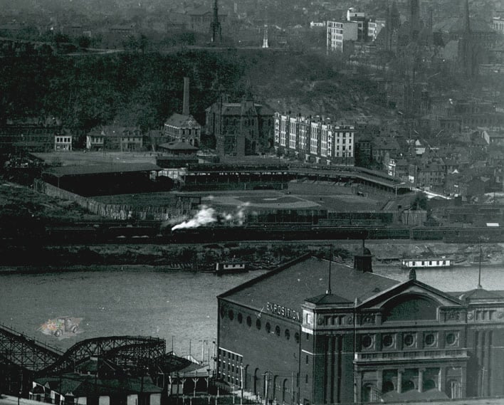 Exposition Hall and the Roller Coaster