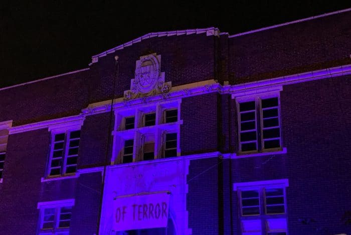 Crawford School of Terror at Night