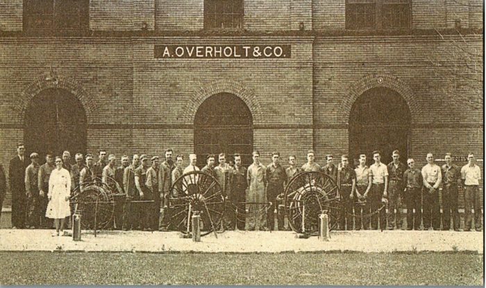 Early image of Overholt Distillery
