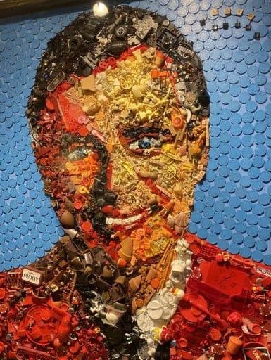 Mixed Media Portrait Fred Rogers